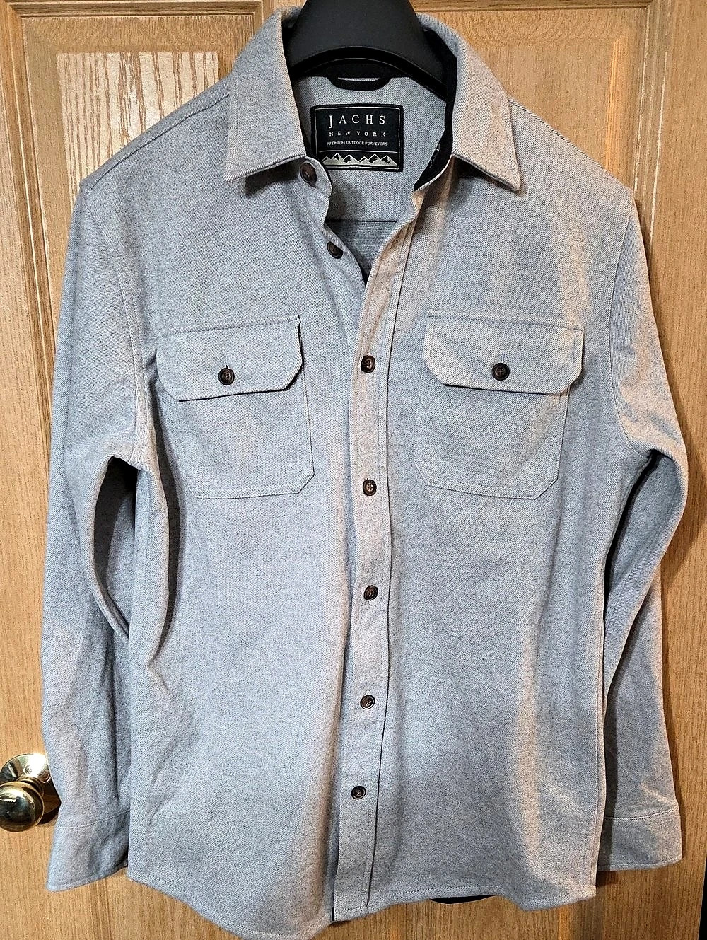 Jachs Overshirt Gray Small NWT Men'Small